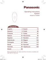 Panasonic es206 Bruksanvisning
