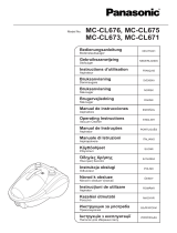 Panasonic MCCL675 Bruksanvisningar
