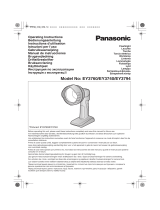 Panasonic EY3760 Taschenlampe Bruksanvisning