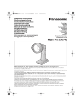 Panasonic EY3740 Bruksanvisningar