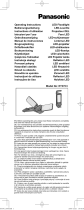 Panasonic EY37C3 Bruksanvisningar