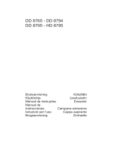 Aeg-Electrolux DD8795-M Användarmanual