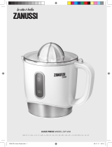 Zanussi ZJP1250 Användarmanual