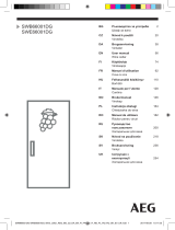 AEG SWB66001DG Användarmanual