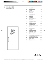 AEG SWE63001DG Användarmanual