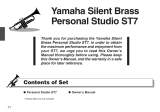 Yamaha ST7 Bruksanvisning