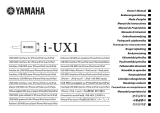 Yamaha i-UX1 Bruksanvisning