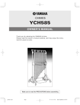 Yamaha YCH-585 Bruksanvisning