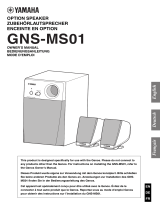 Yamaha GNS-MS01 Bruksanvisning
