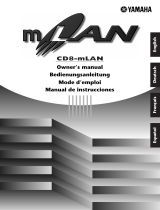Yamaha CD8-mLAN Användarmanual