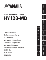 Yamaha HY128 Bruksanvisning