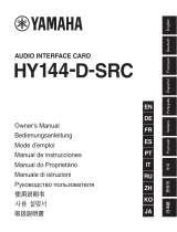 Yamaha HY144-D-SRC Bruksanvisning