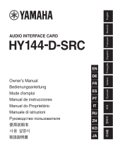 Yamaha HY144 Bruksanvisning