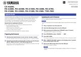 Yamaha CX-A5200 Användarmanual