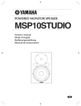 Yamaha MSP10STUDIO Bruksanvisning