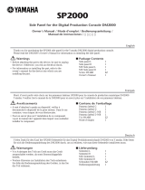 Yamaha DM 2000 Användarmanual