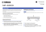 Yamaha NP-S303 Användarmanual