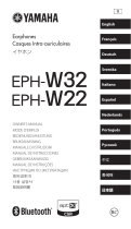 Yamaha EPH-W22 Bruksanvisning