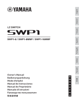 Yamaha SWP1 Bruksanvisning