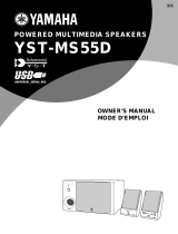 Yamaha YST-MS55D Användarmanual