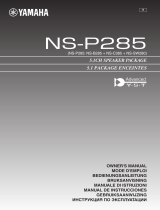 Yamaha NS-P285 Bruksanvisning