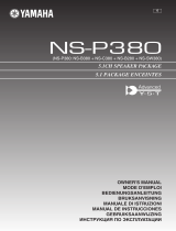 Yamaha NS-P380 Bruksanvisning