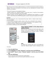 Yamaha YAS-706 Användarmanual