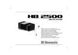 Dometic HB2500 Användarmanual