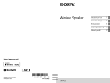 Sony GTK-PG10 Bruksanvisning