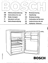 Bosch KTG1401NE/01 Användarmanual