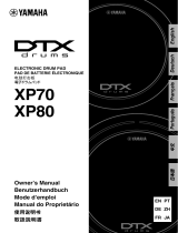 Yamaha XP70 Bruksanvisning