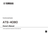 Yamaha ATS-4080 Bruksanvisning