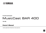 Yamaha MusicCast BAR 400 Användarmanual