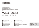 Yamaha YAS-209 Black Användarmanual