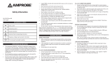 Amprobe Test Leads Användarmanual