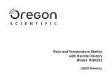 Oregon Scientific RGR202 Användarmanual