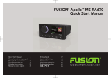 Fusion MS-RA670 Snabbstartsguide