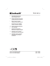 Einhell Expert Plus TE-CI 18/1 Li (1x2,0Ah) Användarmanual