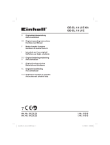Einhell Classic GE-CL 18 Li E Kit (1x2,0Ah) Användarmanual