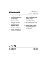 EINHELL Expert GE-LC 18 Li Kit Användarmanual