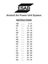 ESAB Aristo® Air Power Unit System Användarmanual