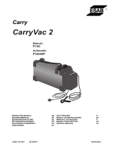 ESAB CarryVac 2 Användarmanual