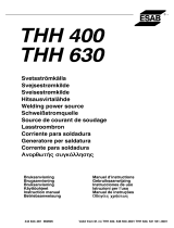 ESAB THH 400 Användarmanual
