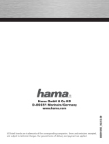 Hama 00091097 Bruksanvisning