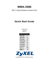ZyXEL Communications NWA-3500 Användarmanual