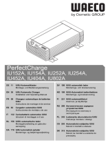 Dometic PerfectCharge IU152A, IU154A, IU252A, IU254A, IU452A, IU404A, IU802A Bruksanvisningar