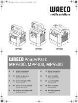 Dometic PowerPack MPP200/MPP300/MPPS500 Bruksanvisningar