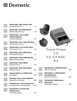 Dometic TravelPower 3.5, 5.0, ASC, 8.0 Bruksanvisningar