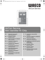 Waeco AirCon Service Mini Identifier R-134a Bruksanvisningar