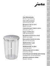 Jura Glass milk container Användarmanual